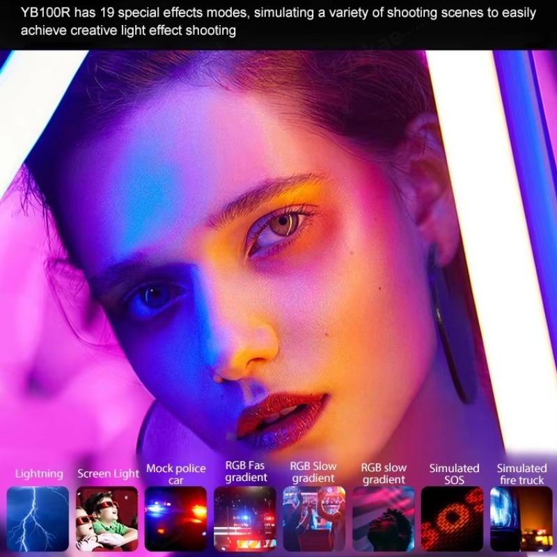2700-7500K RGB Portable LED Vi - Photography Videos Free ulasan dan harga