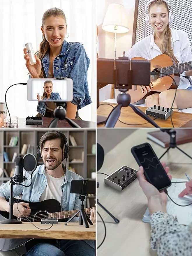 Synco MC3 Lite Audio Mixer 4 C - Photography Videos Free ulasan dan harga