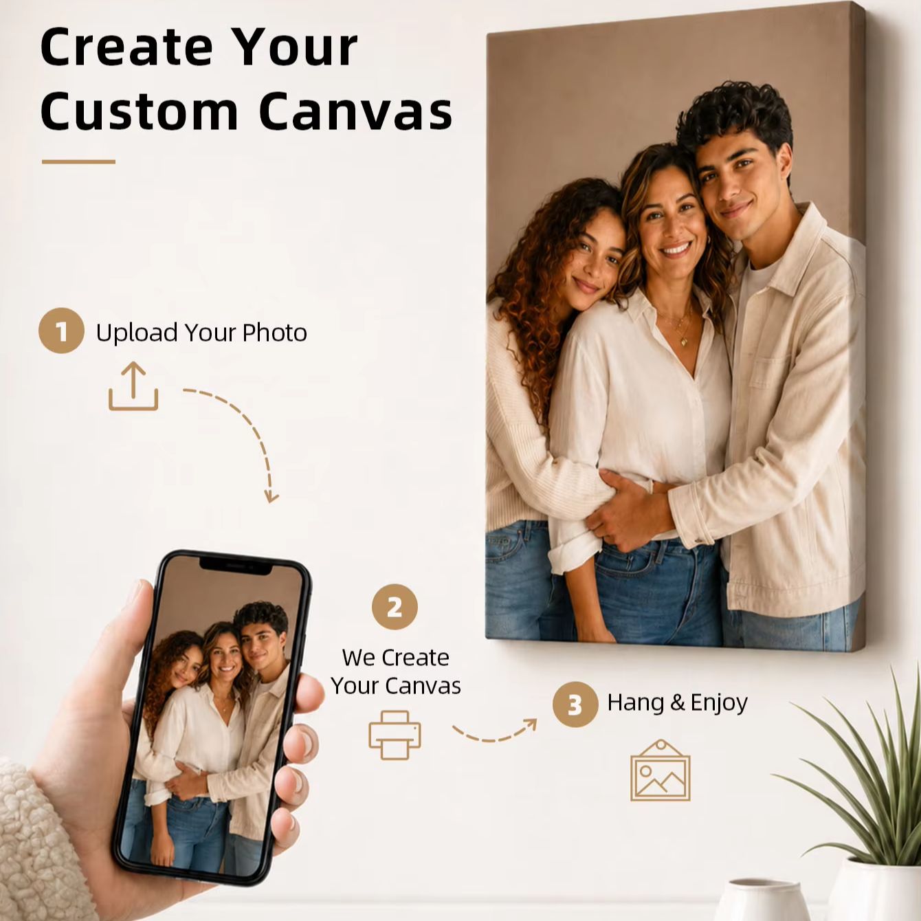 Custom Photo Canvas Print, Per - Photographic Memory ulasan dan harga