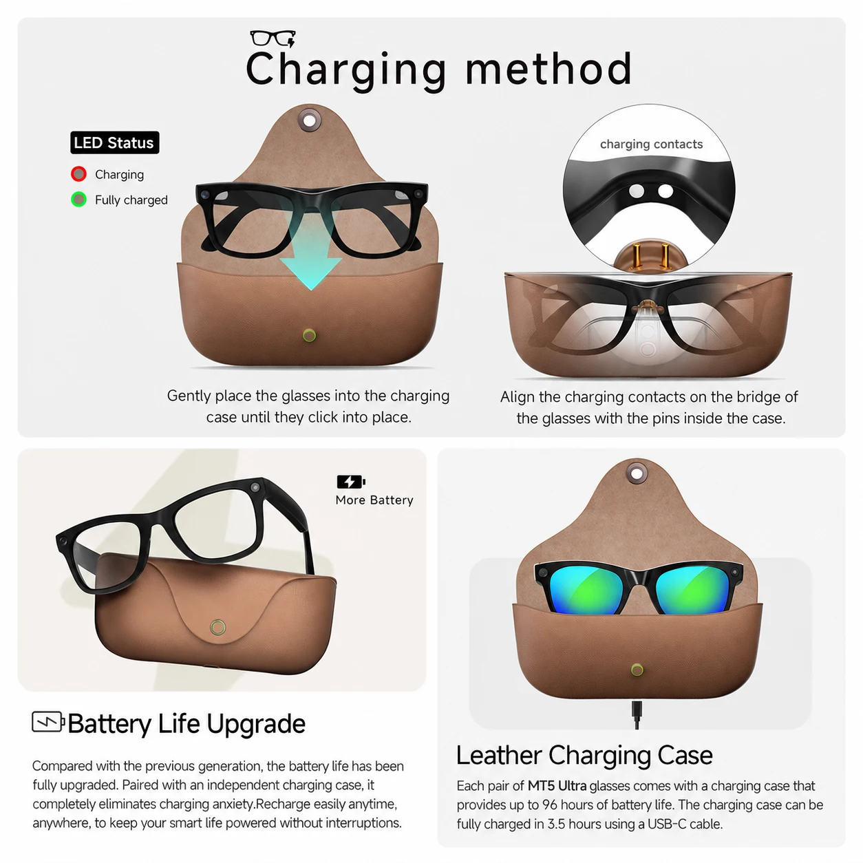 2026 Smart AI Glasses MT5-mini - Photography Japanese ulasan dan harga