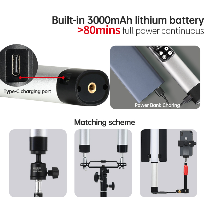 JINBEI EFT-220BI Handheld Port - Photography Videos Free ulasan dan harga